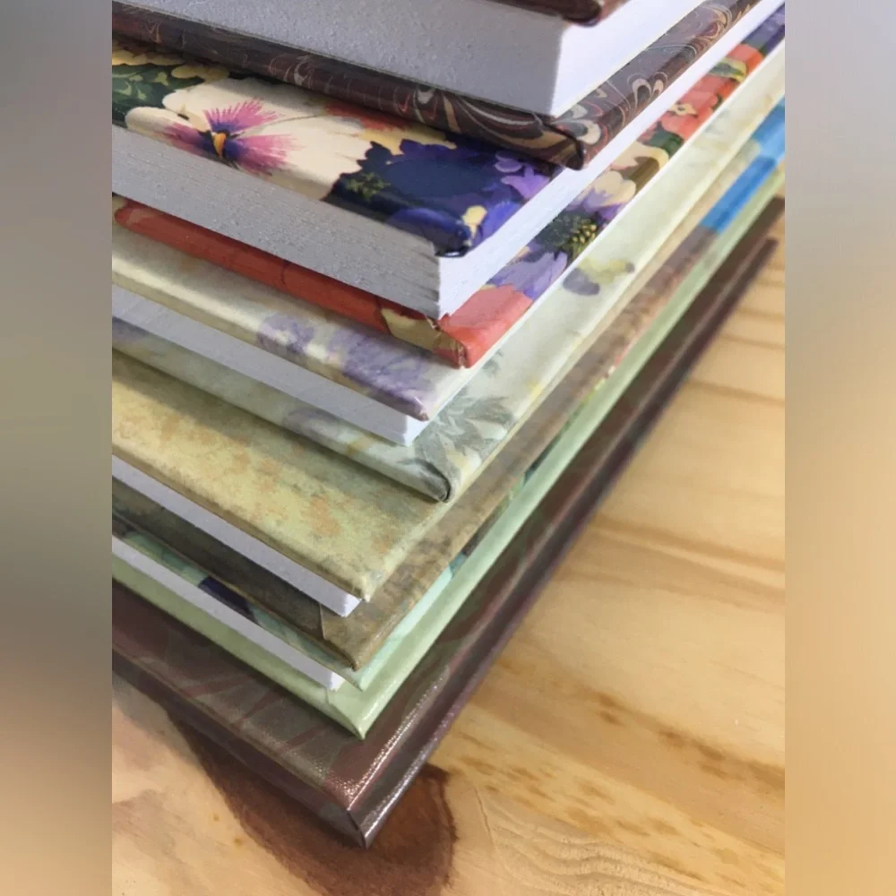 Set of 6 Assorted Hallmark Notebook Diaries Agendas  Planner Weekly Hardcover